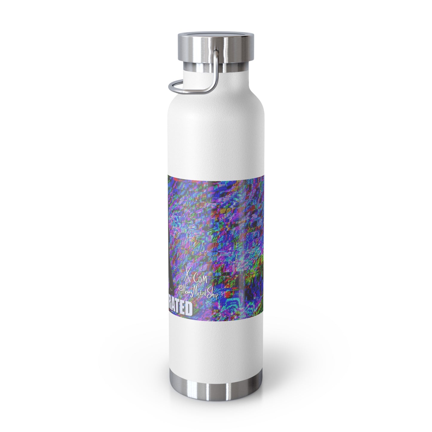 Glitched “Stay Hydrated” Thermos