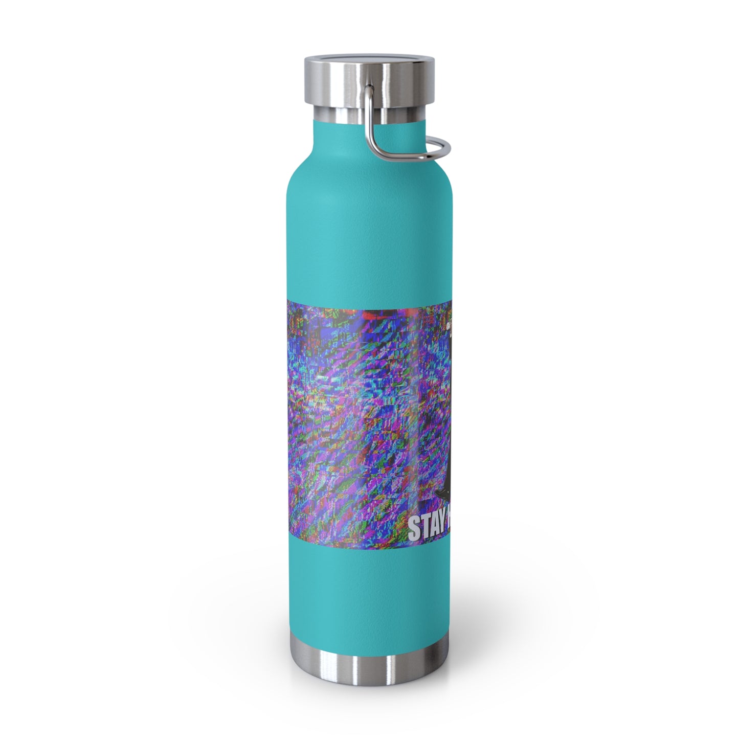 Glitched “Stay Hydrated” Thermos