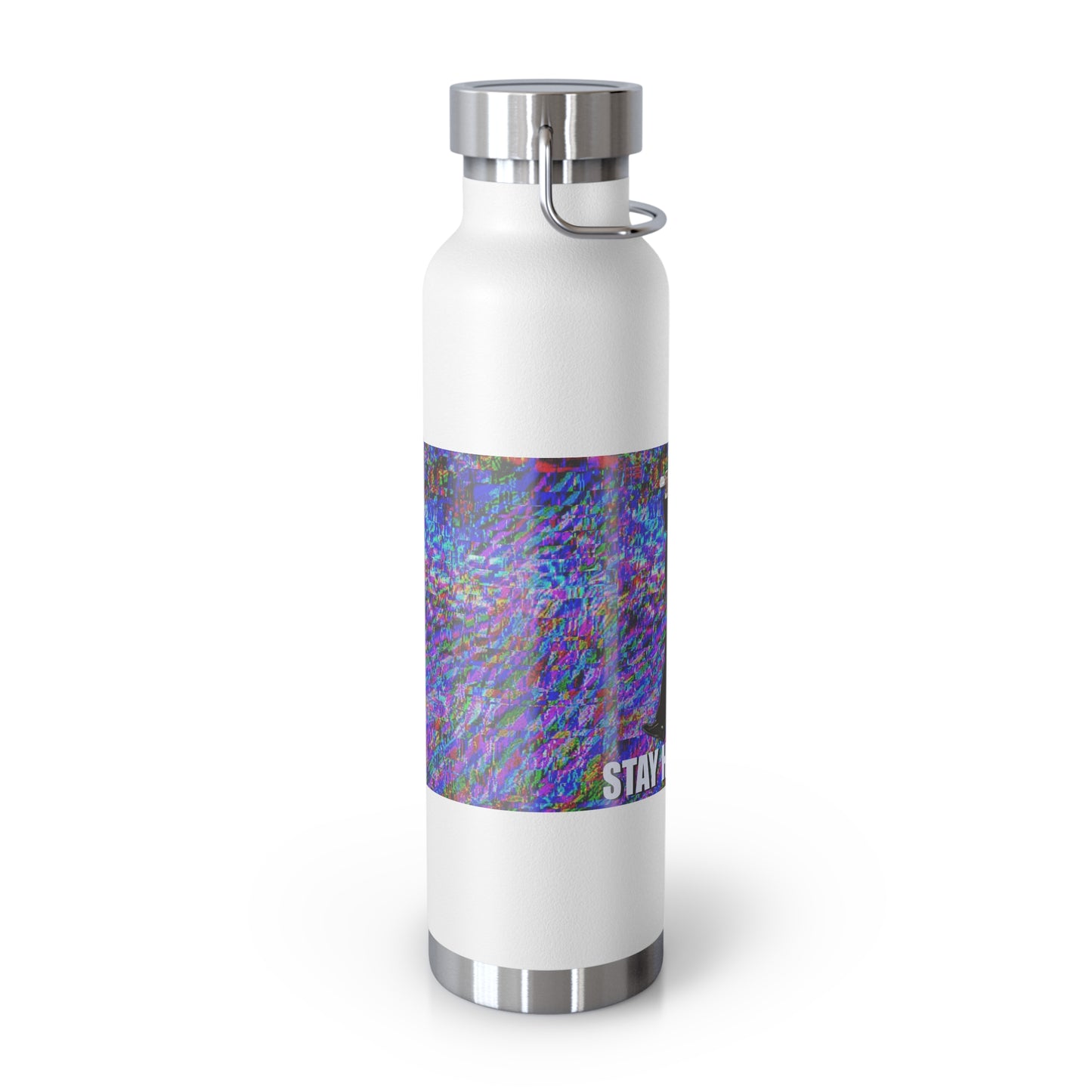 Glitched “Stay Hydrated” Thermos