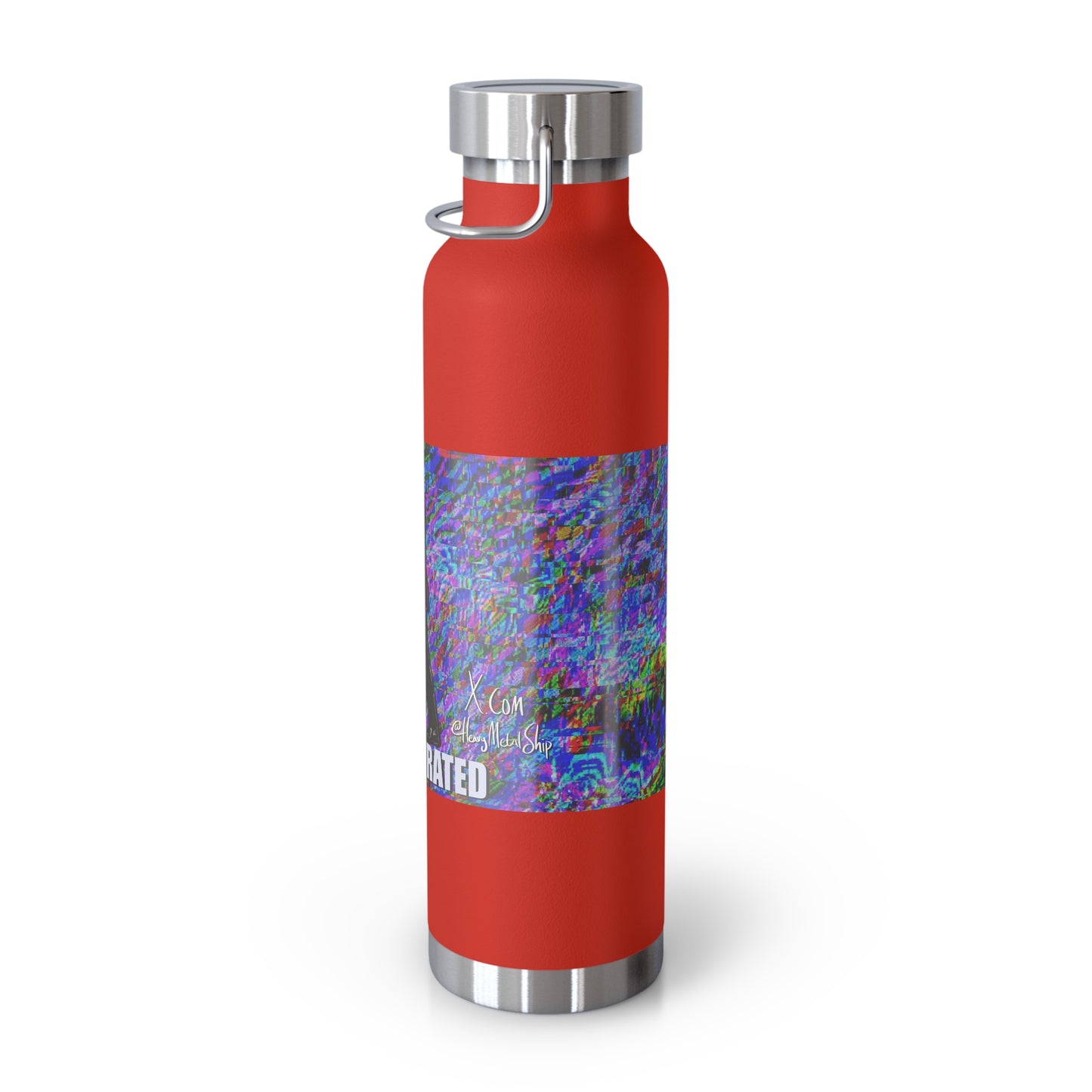 Glitched “Stay Hydrated” Thermos