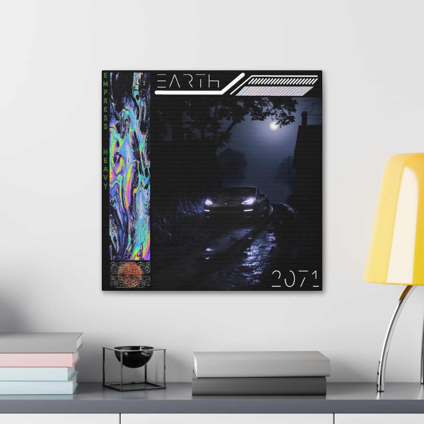 Earth 2071 - Album Cover Print