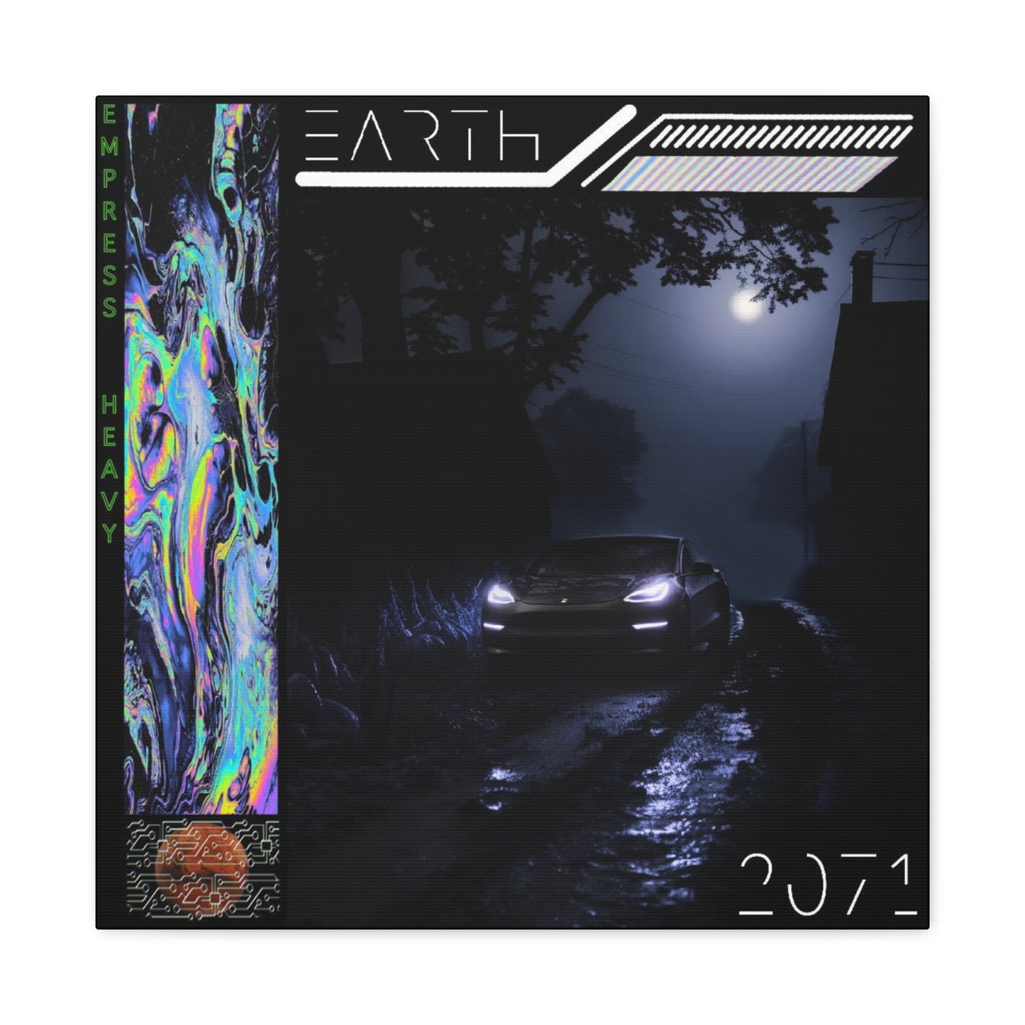 Earth 2071 - Album Cover Print