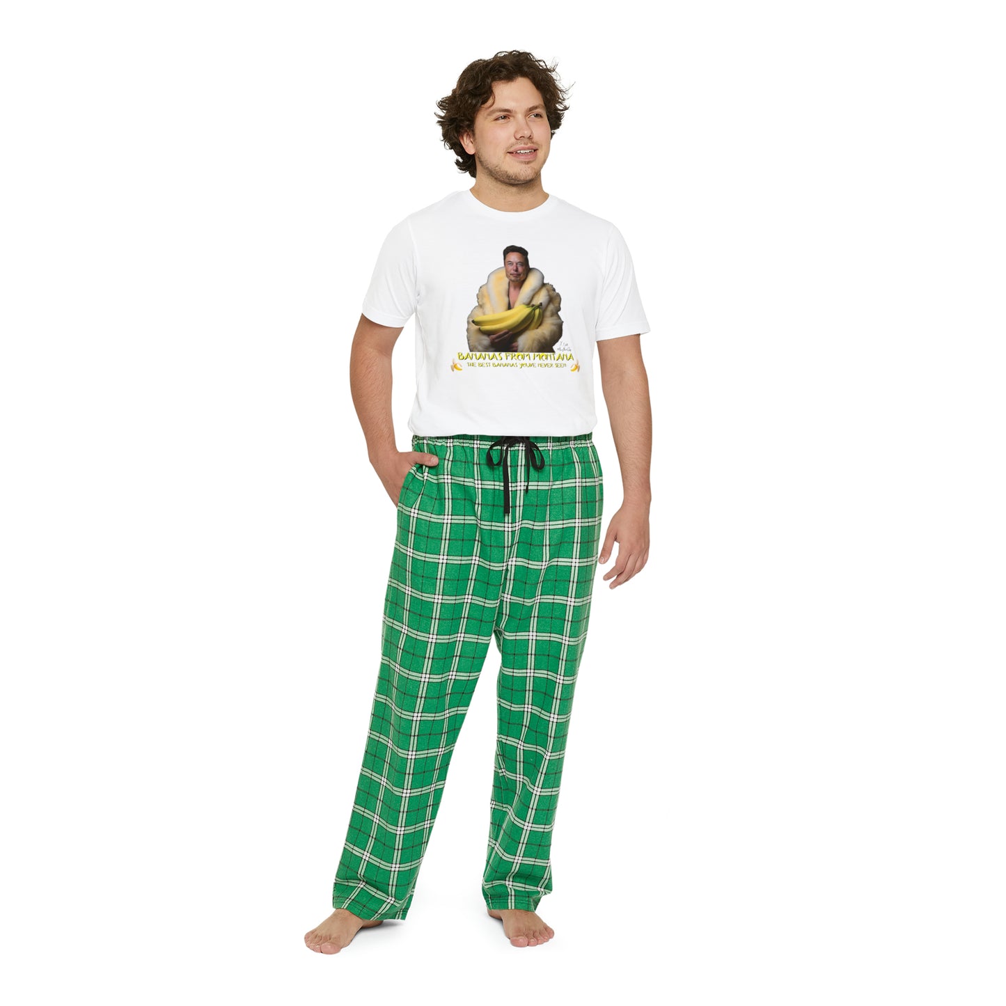 🍌 Men's Short Sleeve Bananas from Montana Pajama Set 🍌