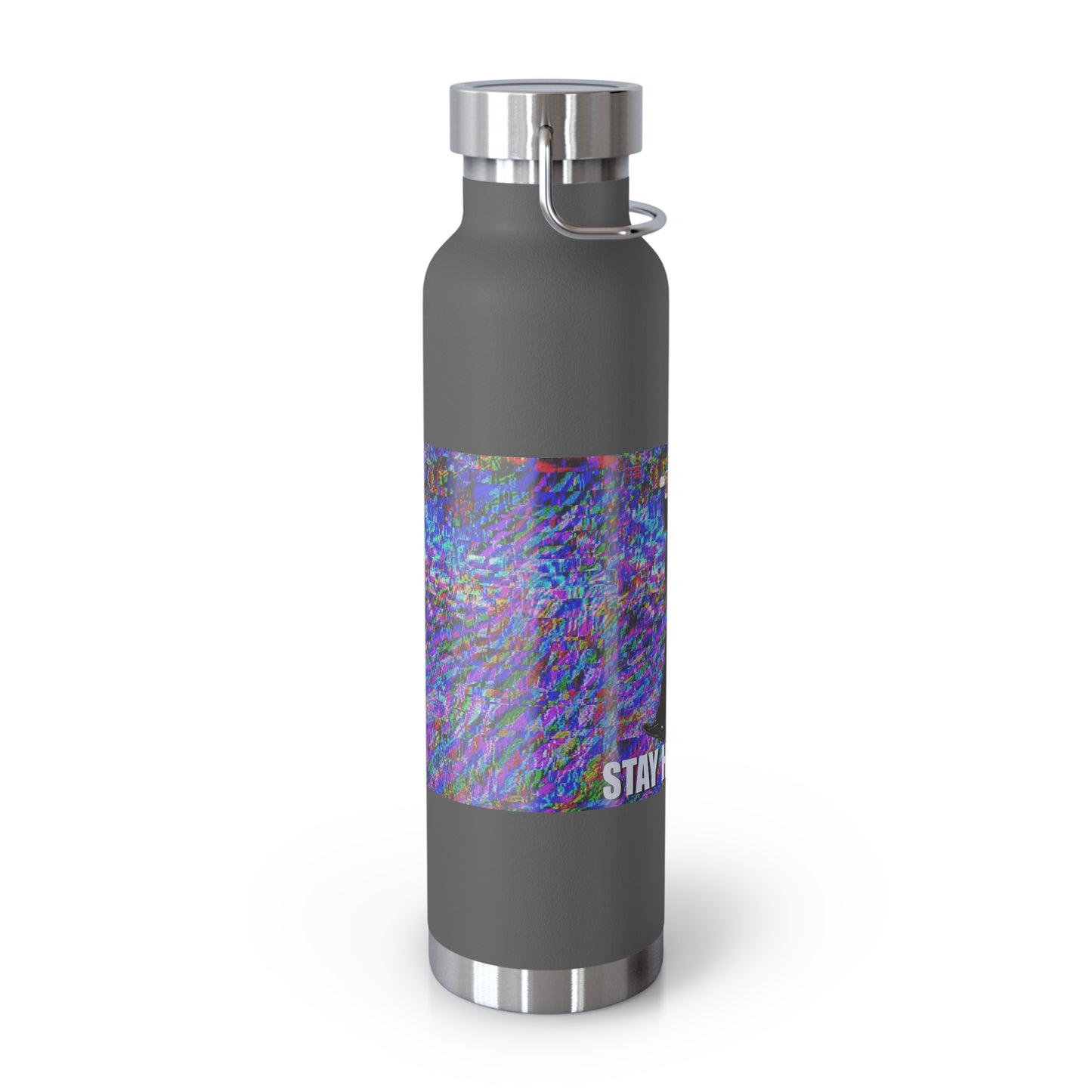 Glitched “Stay Hydrated” Thermos