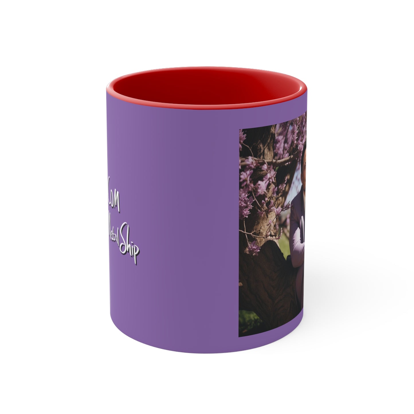 Elon Musk in a Jacaranda Tree 3 - Mug