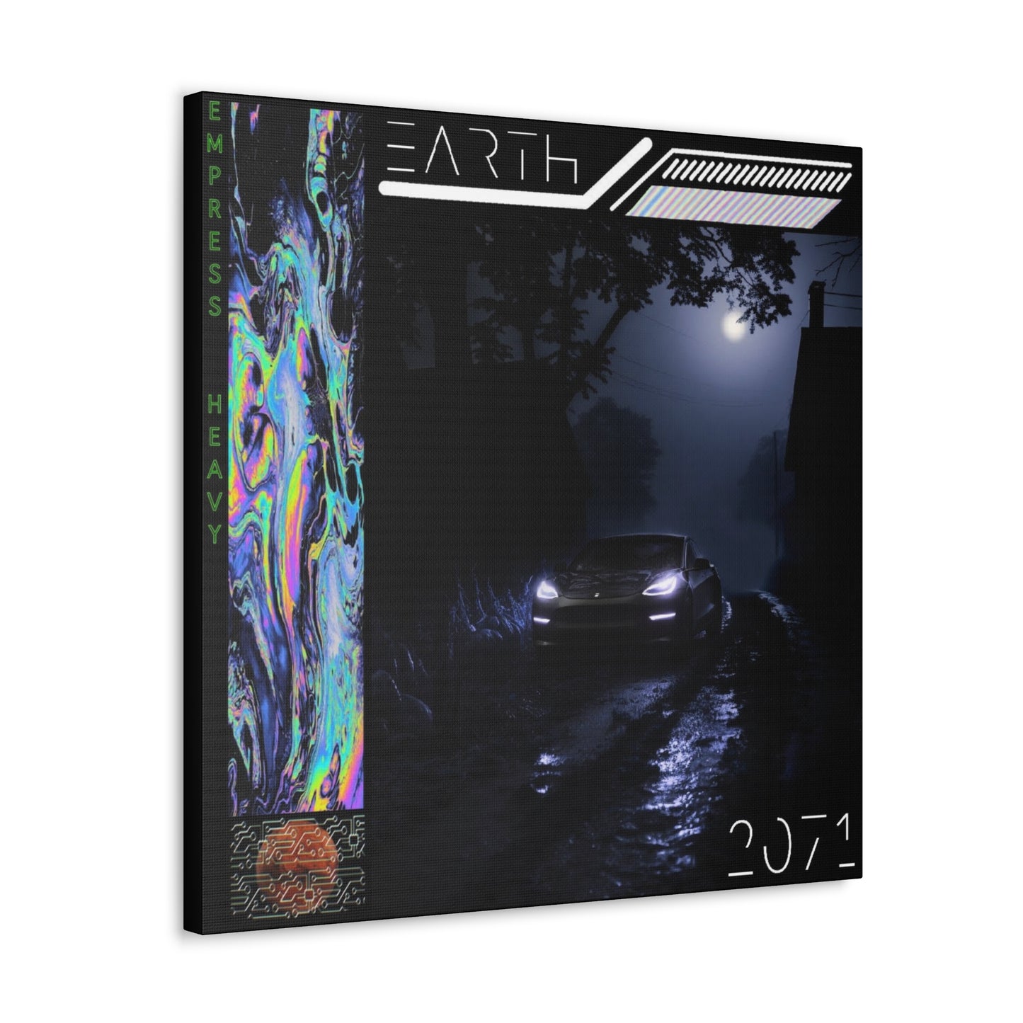 Earth 2071 - Album Cover Print