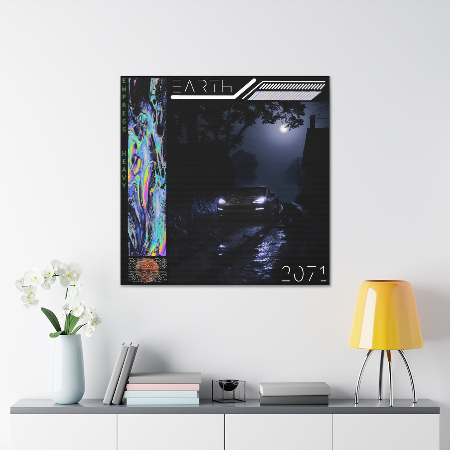 Earth 2071 - Album Cover Print