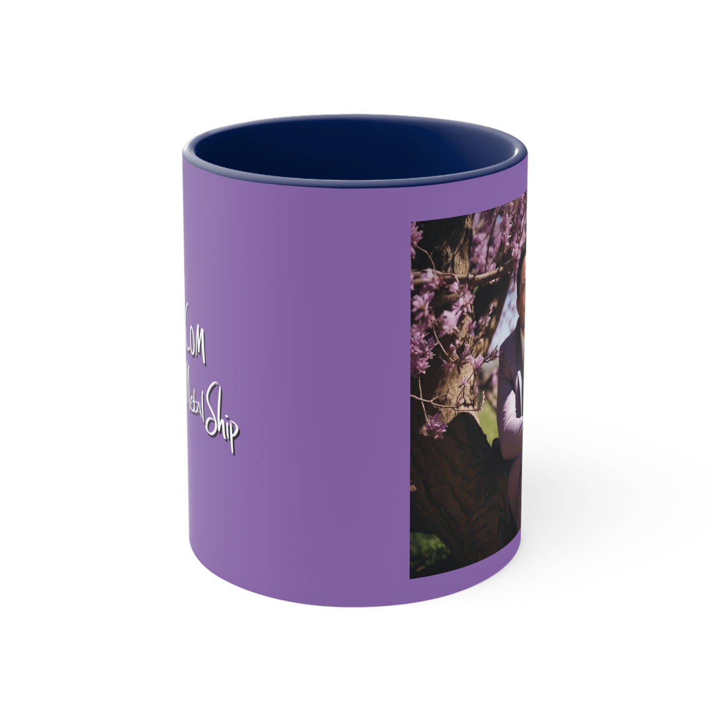 Elon Musk in a Jacaranda Tree 3 - Mug