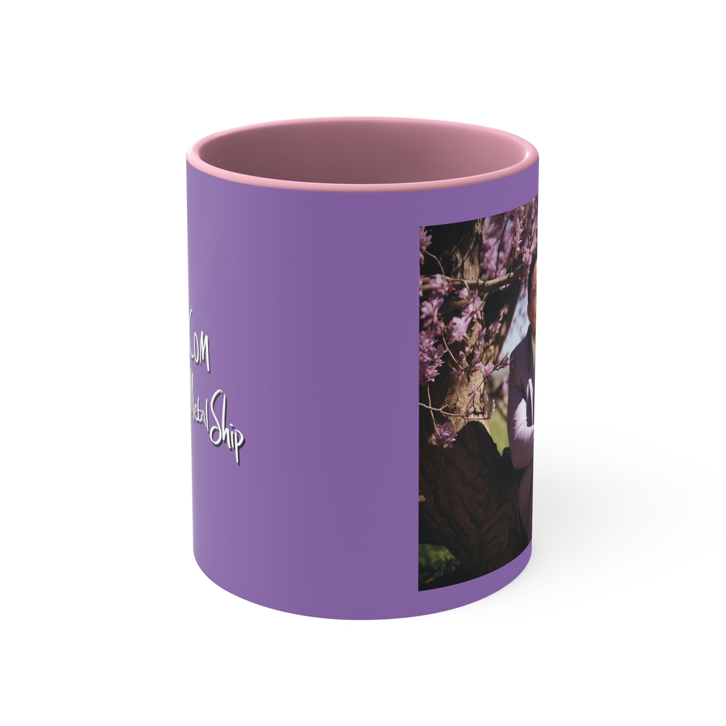 Elon Musk in a Jacaranda Tree 3 - Mug