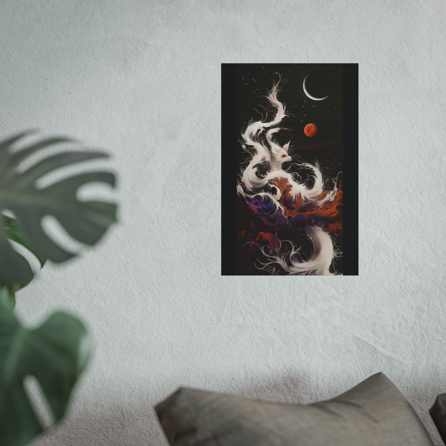 Celestial Kitsune Poster