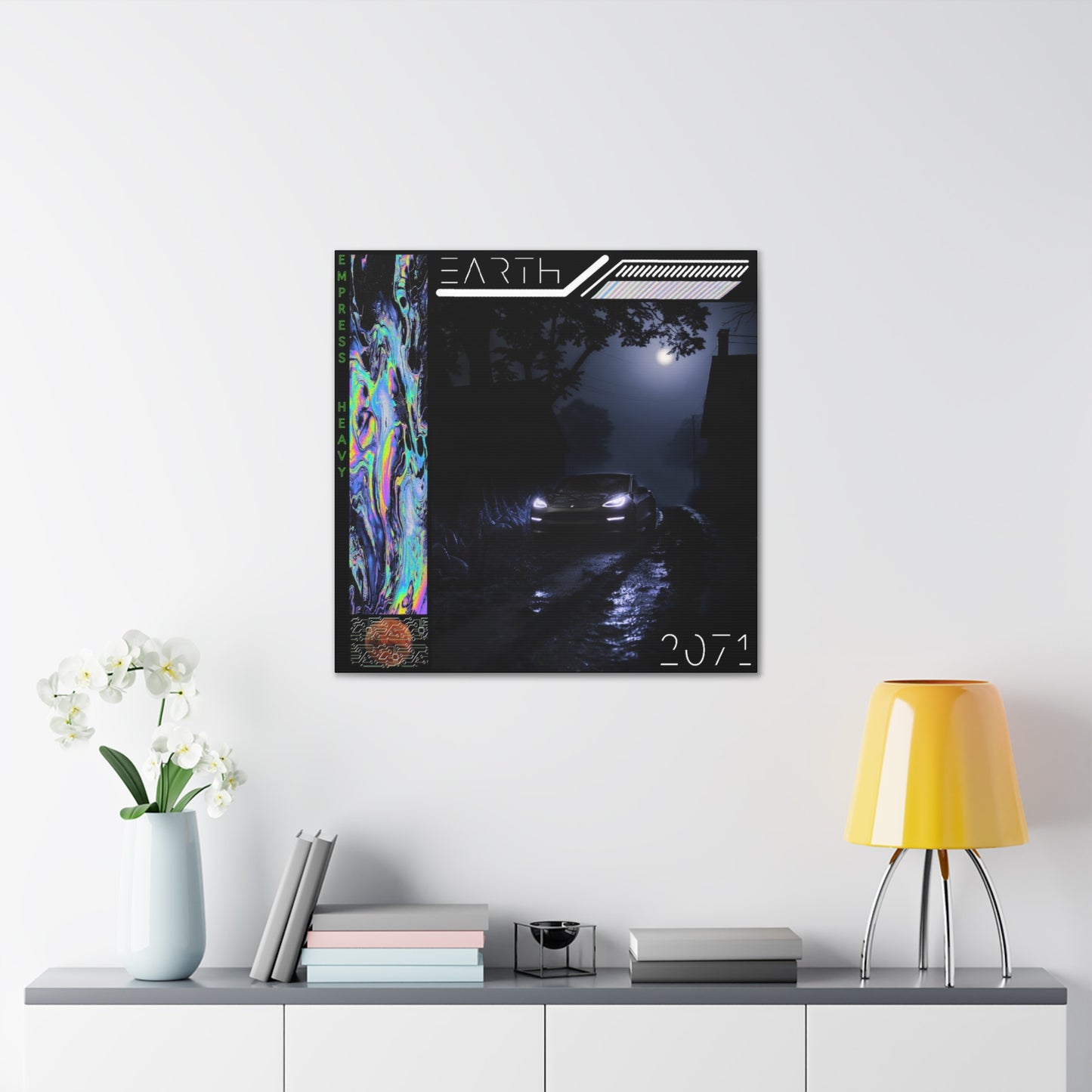 Earth 2071 - Album Cover Print