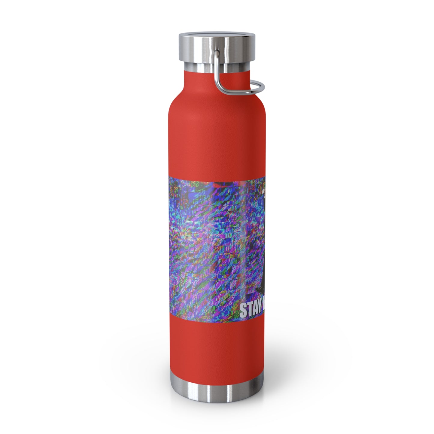 Glitched “Stay Hydrated” Thermos