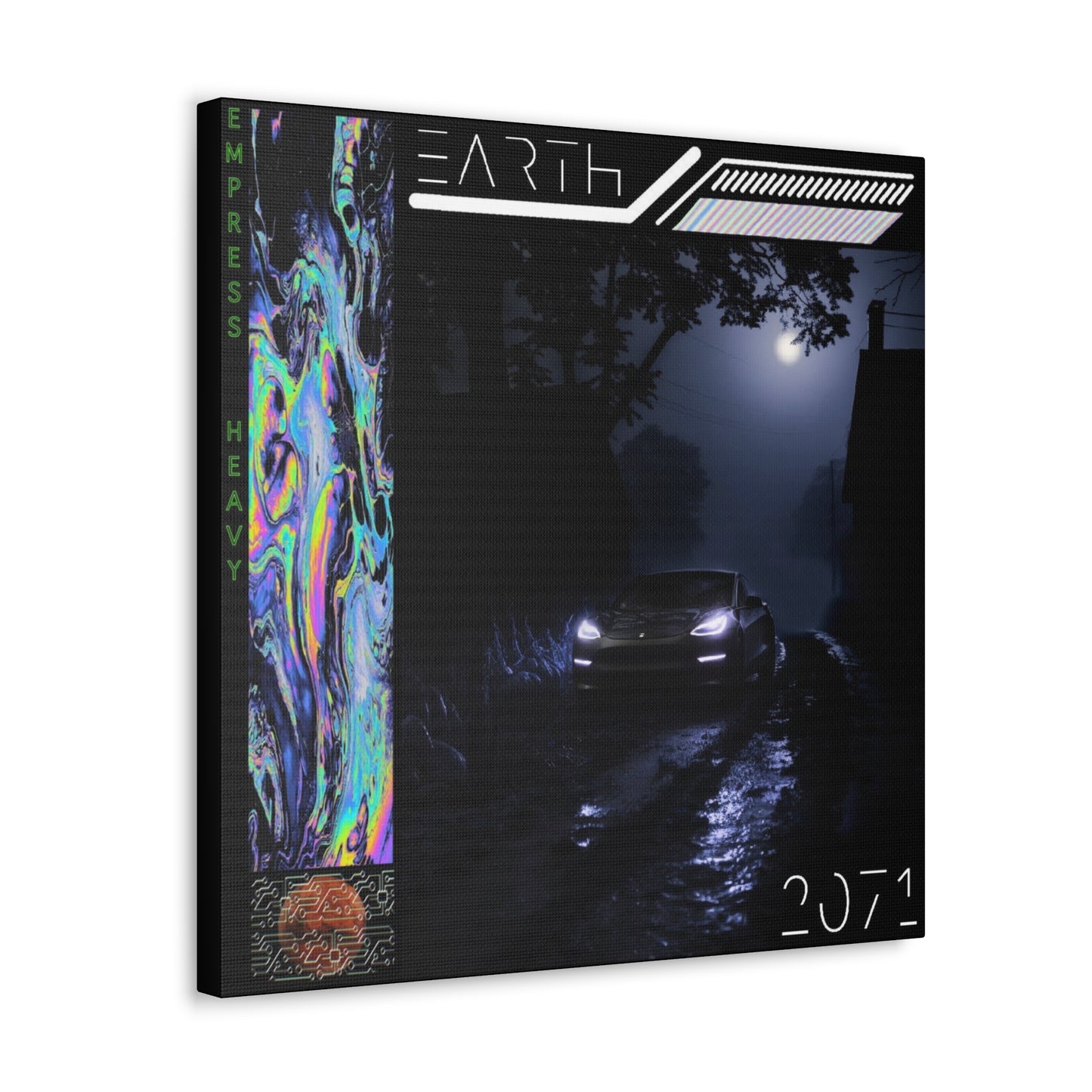 Earth 2071 - Album Cover Print