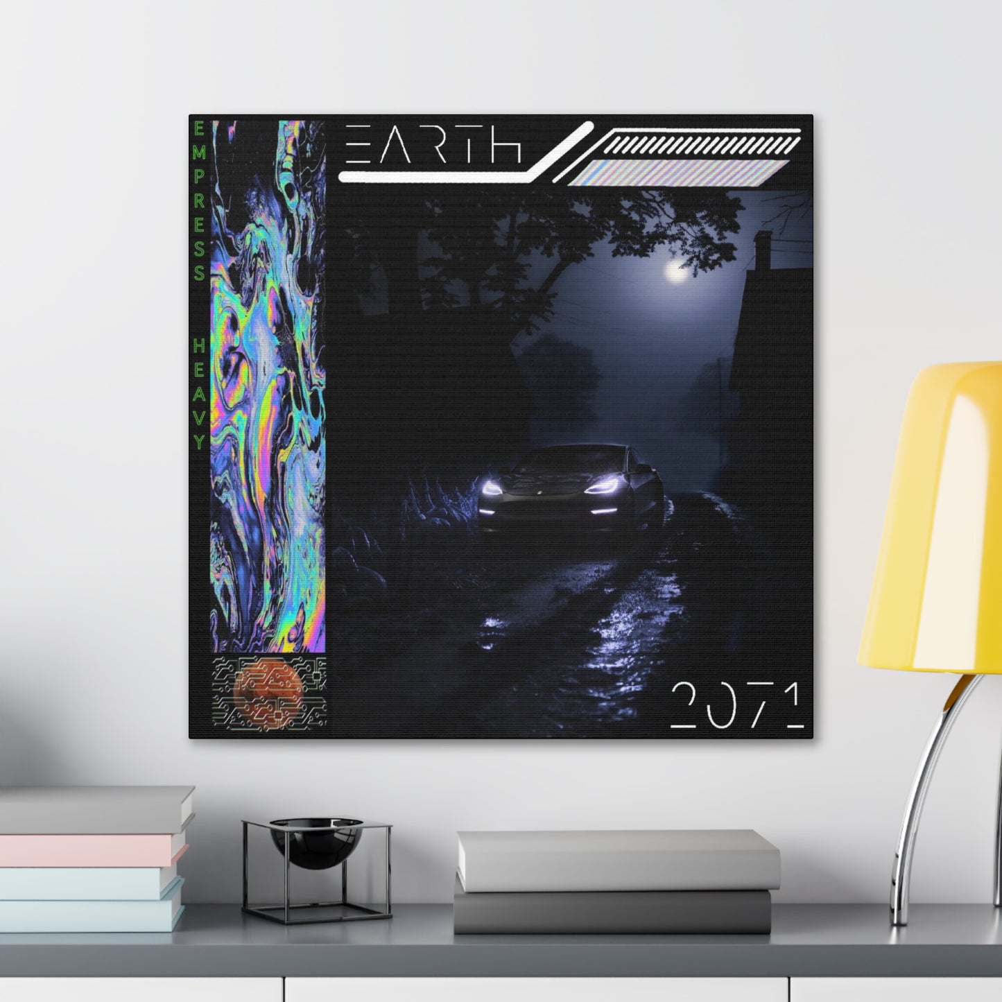 Earth 2071 - Album Cover Print